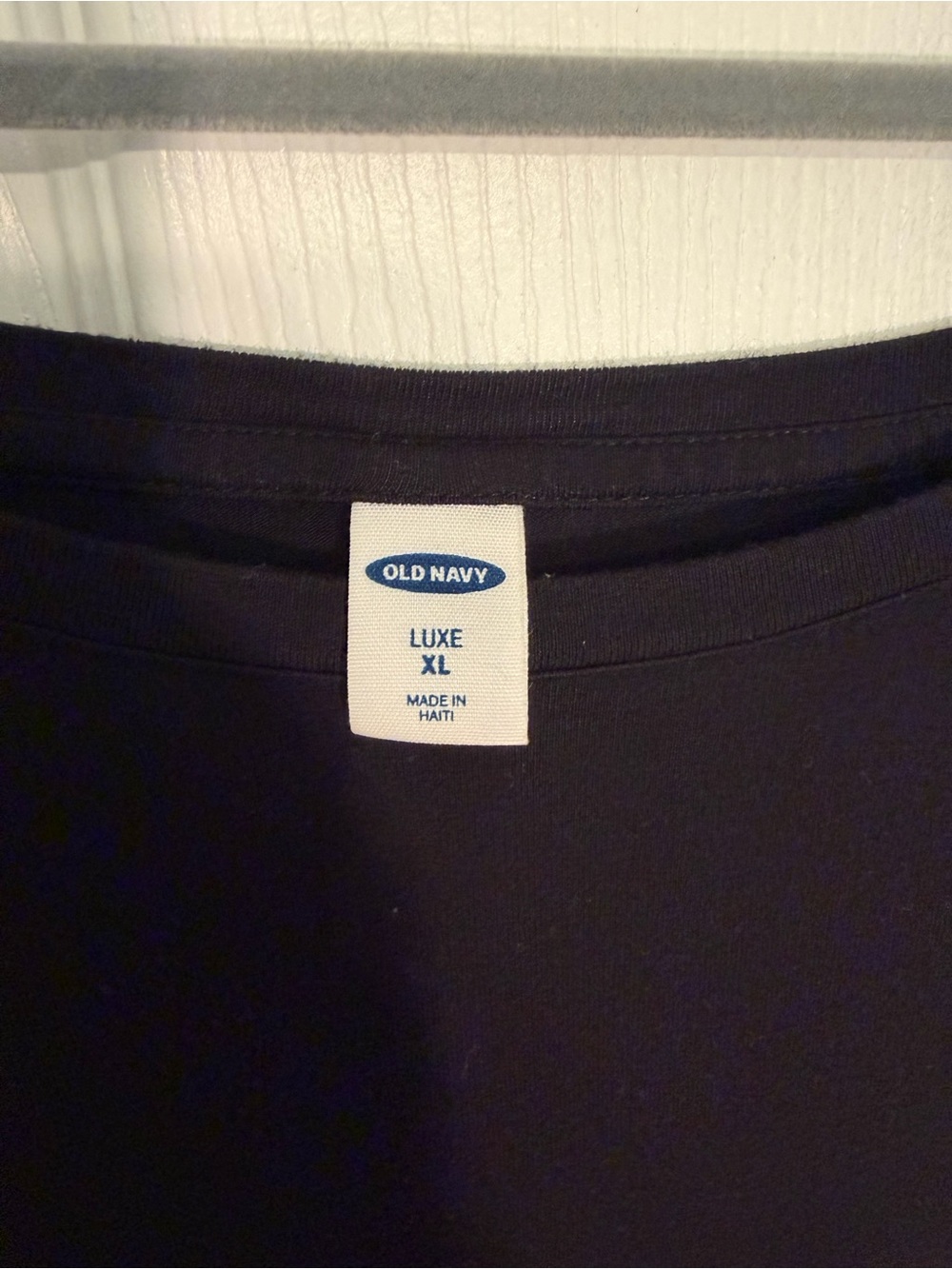 Black Luxe Top - Old Navy - XL - Picture 3 of 4